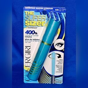 SOLD Super Sizer Lashblast CoverGirl Waterproof Volumize Mascara 825 Very Black
